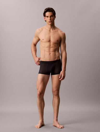 Calvin Klein CK Black Sheer Mesh Trunk
