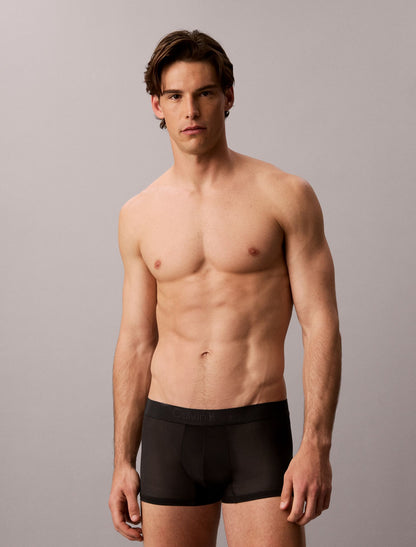 Calvin Klein CK Black Sheer Mesh Trunk