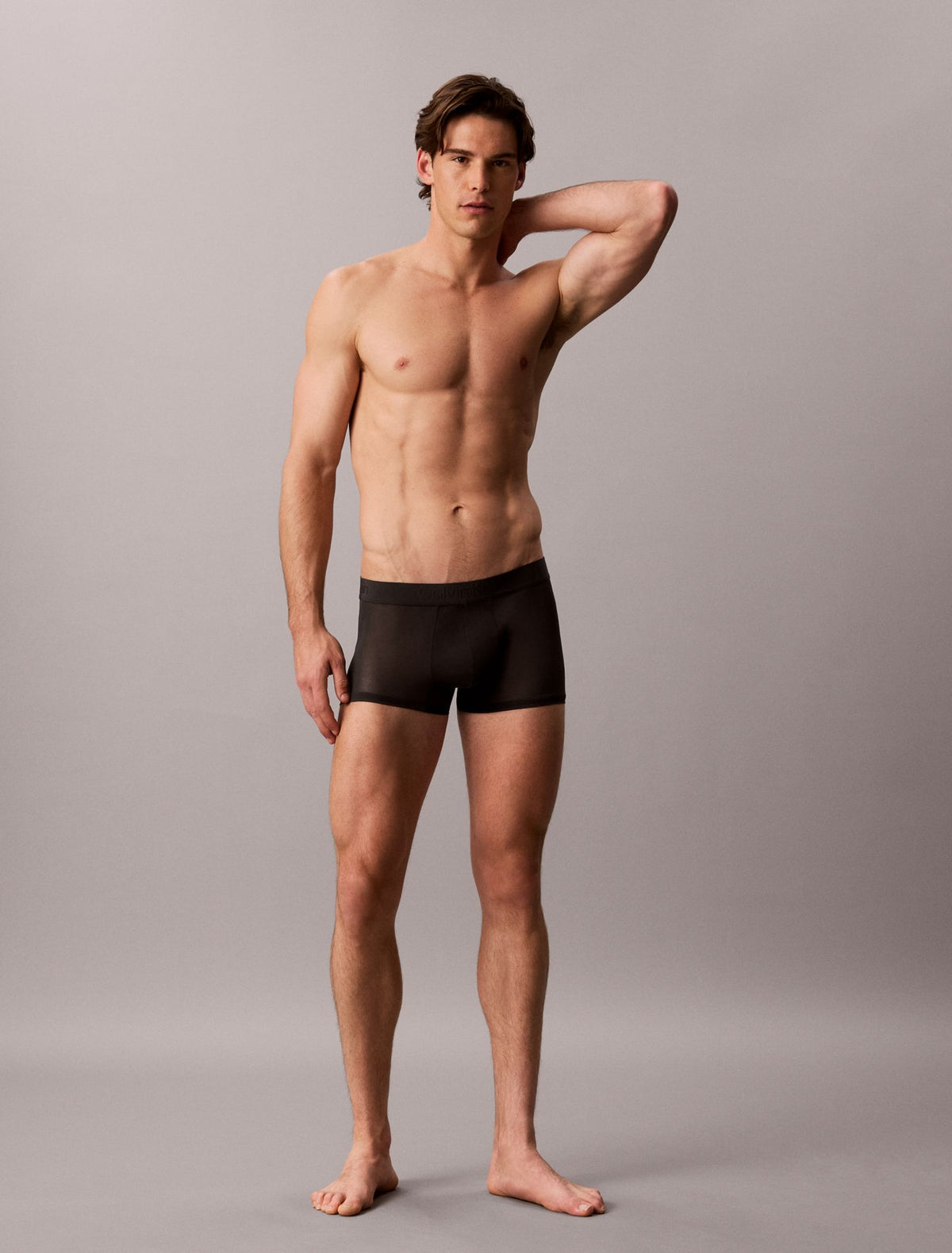 Calvin Klein CK Black Sheer Mesh Trunk