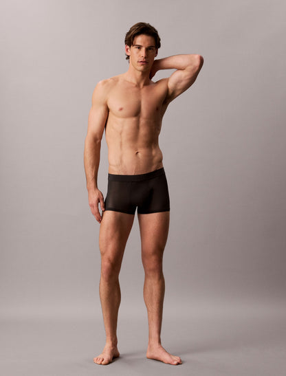 Calvin Klein CK Black Sheer Mesh Trunk