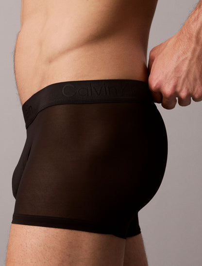 Calvin Klein CK Black Sheer Mesh Trunk