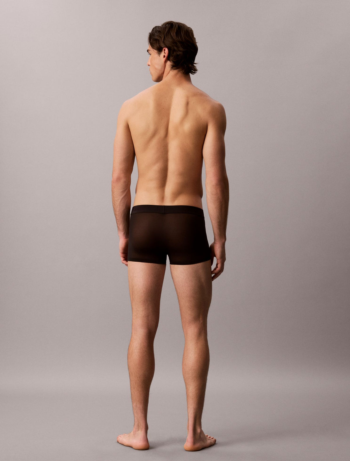 Calvin Klein CK Black Sheer Mesh Trunk