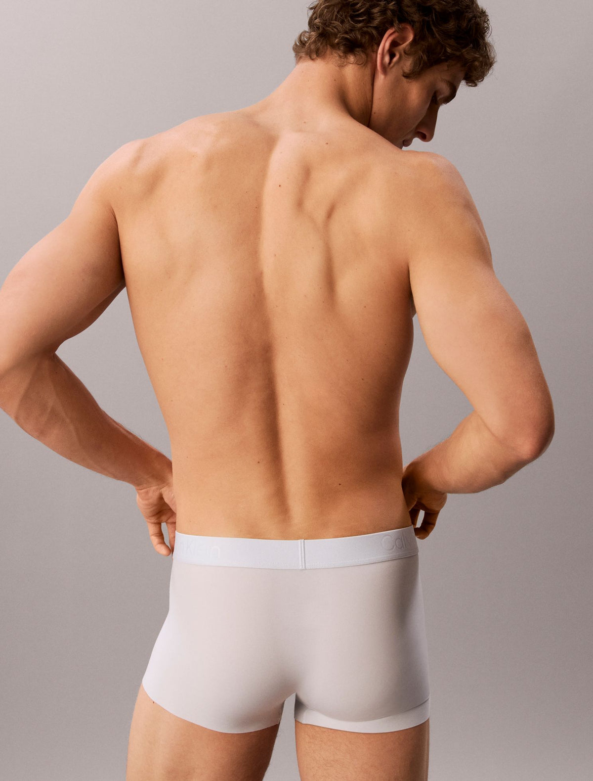 Calvin Klein CK Black Microfiber Stretch Low Rise Trunk