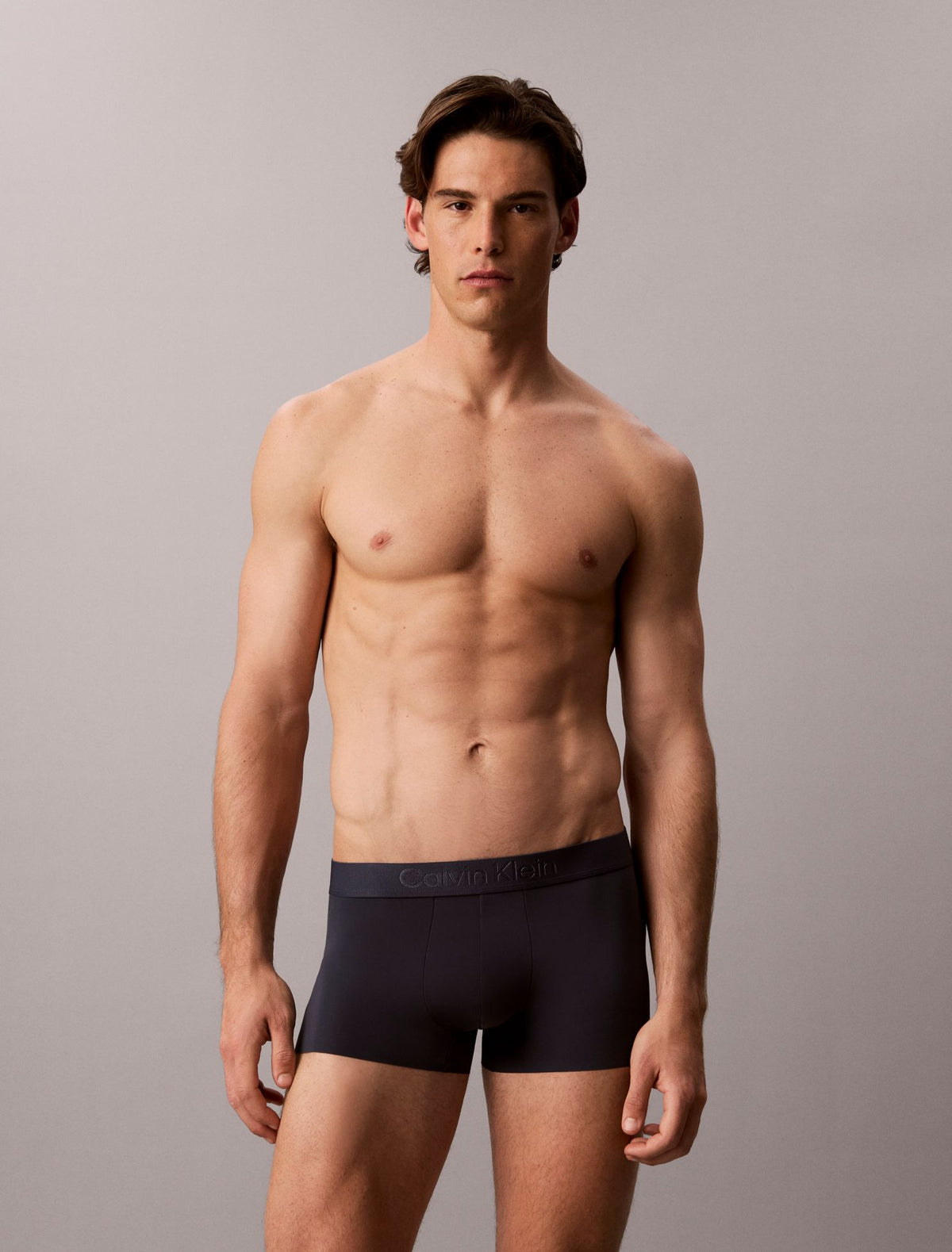Calvin Klein CK Black Microfiber Stretch Low Rise Trunk