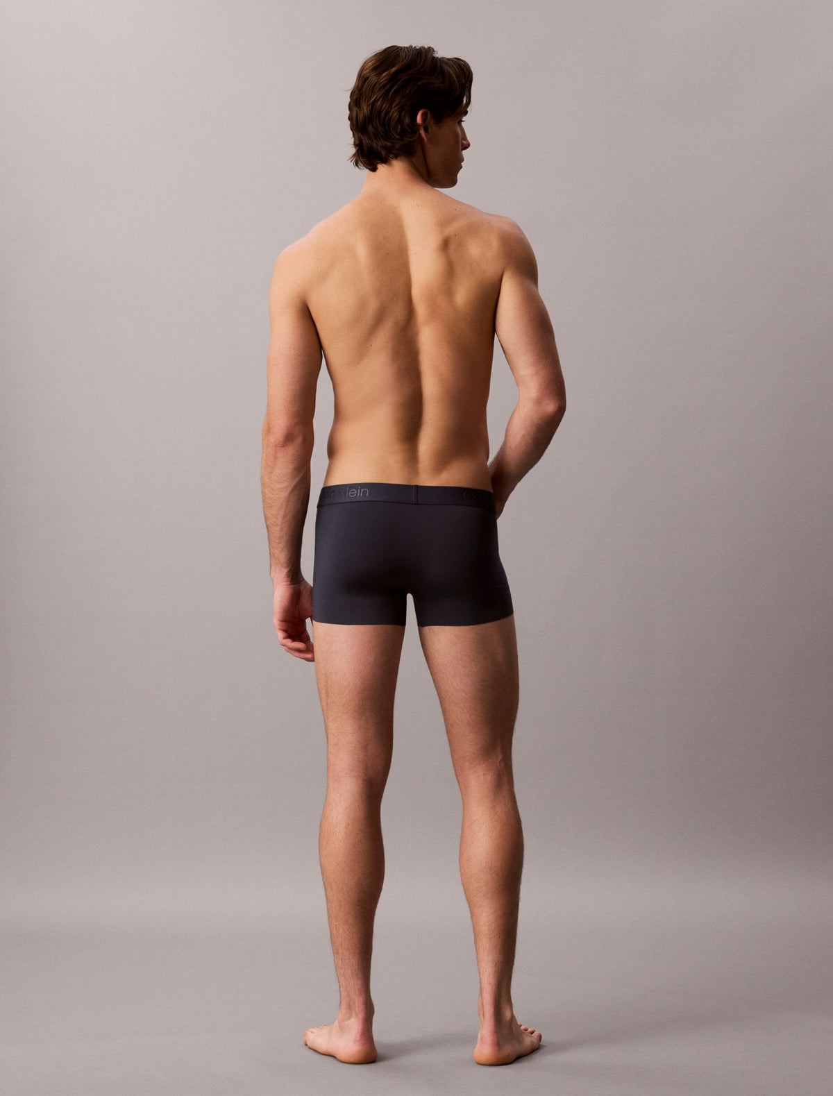 Calvin Klein CK Black Microfiber Stretch Low Rise Trunk