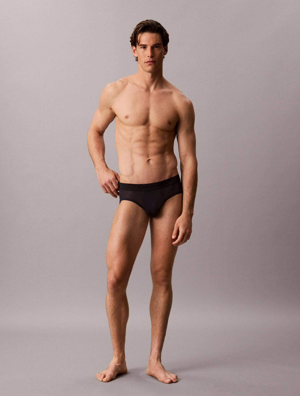 Calvin Klein CK Black Sheer Mesh Hip Brief