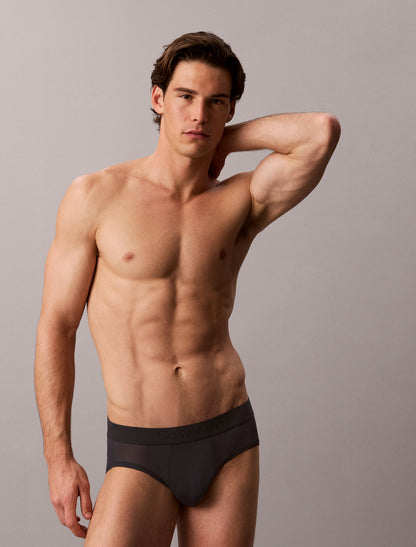 Calvin Klein CK Black Sheer Mesh Hip Brief