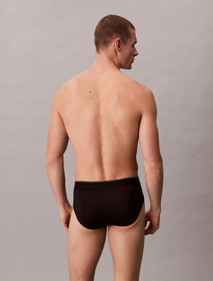 Calvin Klein Graphic Monogram Microfiber Stretch Hip Brief