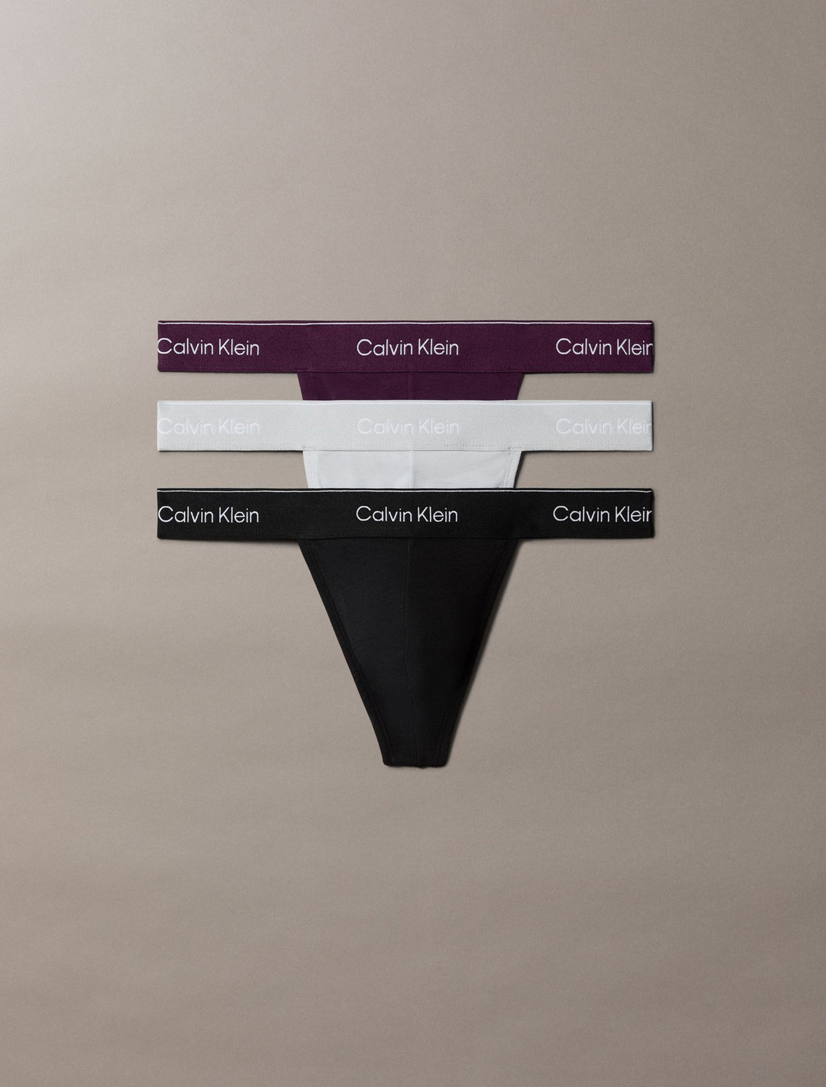 Calvin Klein Icon Cotton Stretch 3-Pack Thong