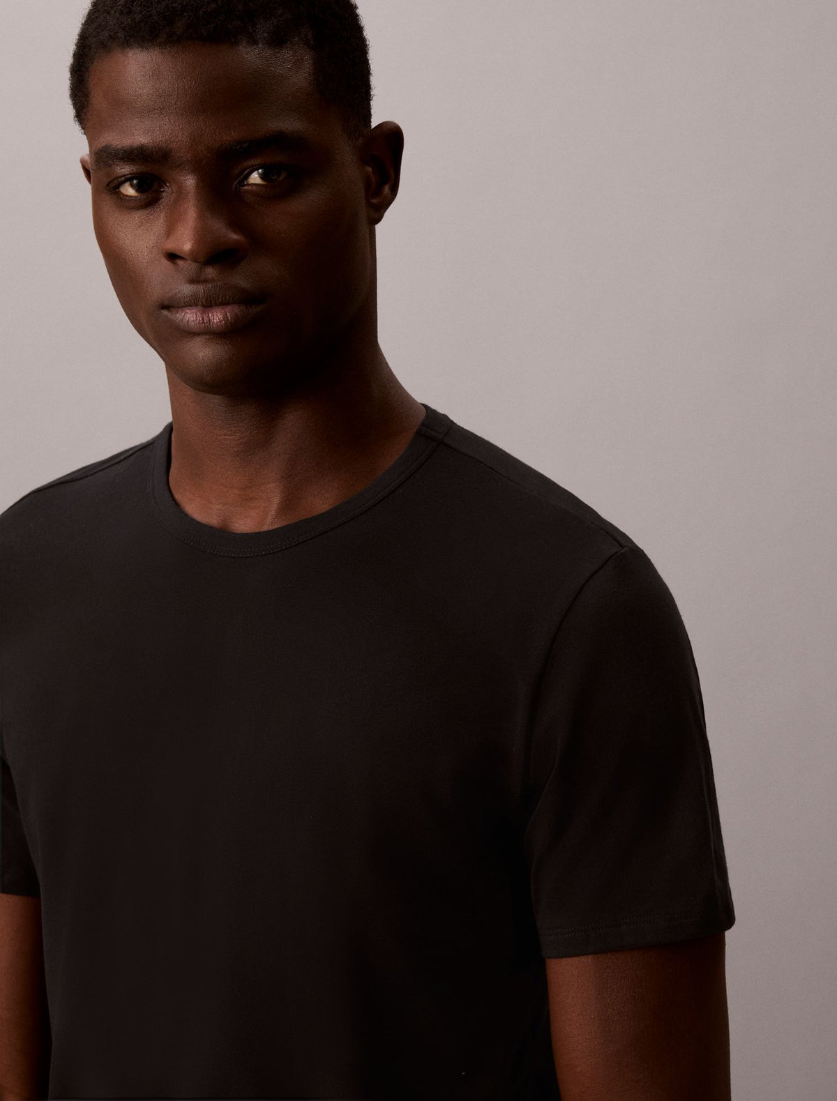 Calvin Klein Cotton Stretch Blend 3-Pack Slim Fit Crewneck T-Shirt