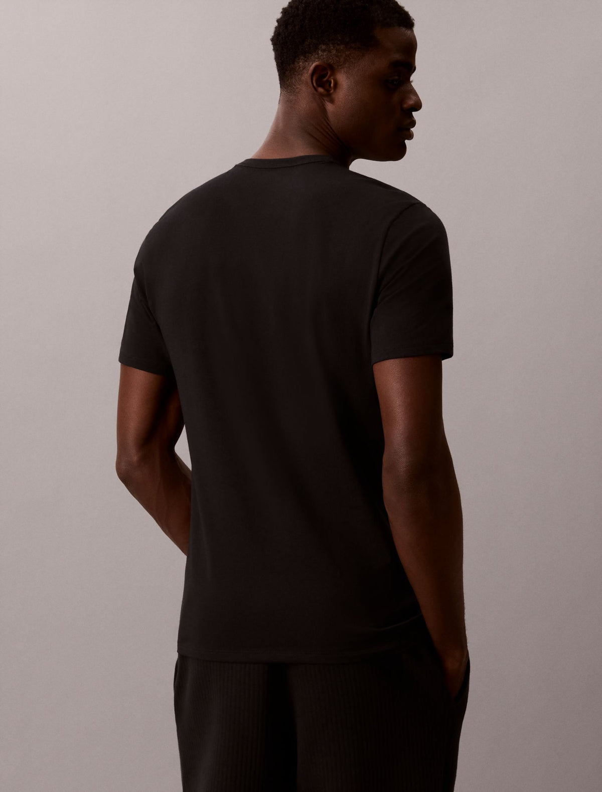 Calvin Klein Cotton Stretch Blend 3-Pack Slim Fit Crewneck T-Shirt