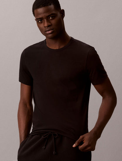 Calvin Klein Cotton Stretch Blend 3-Pack Slim Fit Crewneck T-Shirt