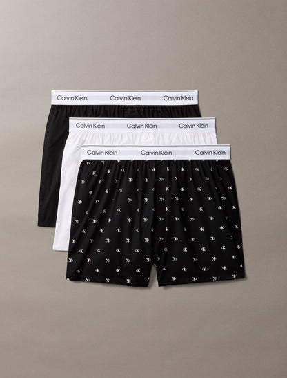 Calvin Klein Icon Cotton Stretch 3-Pack Slim Boxer