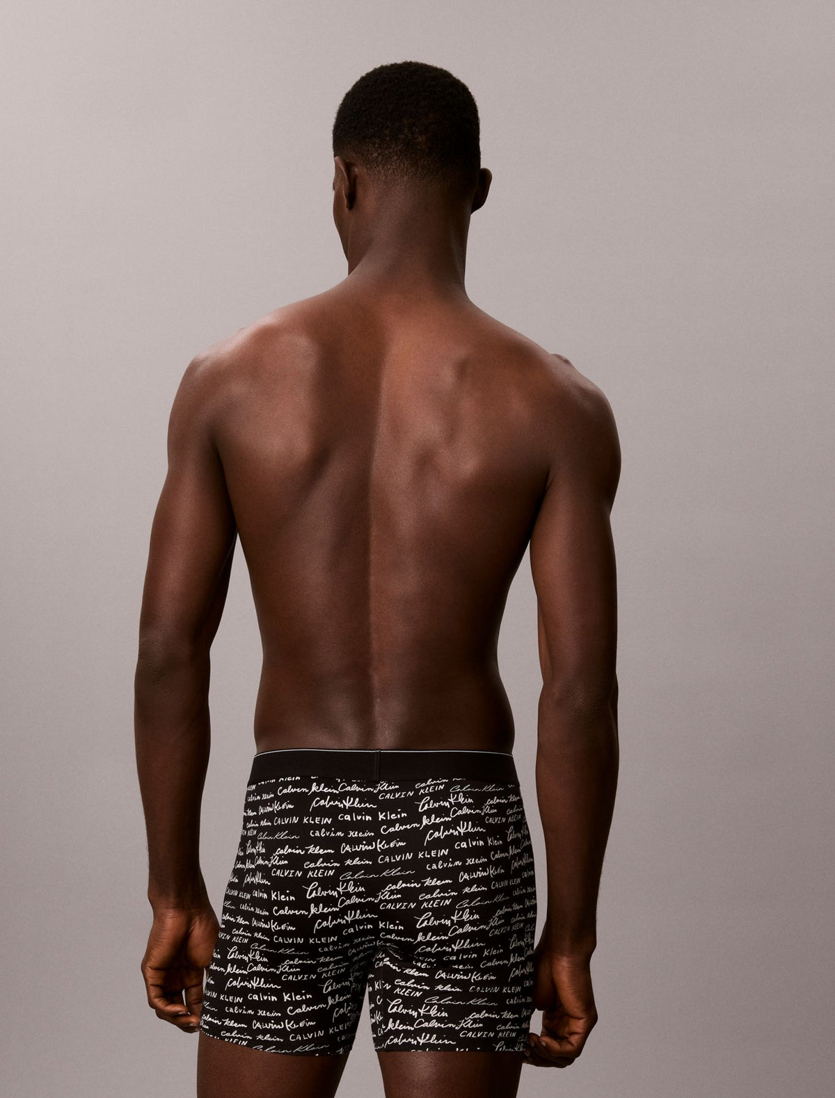 Calvin Klein Graphic Monogram Microfiber Stretch Boxer Brief