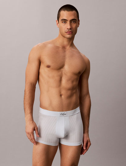 Calvin Klein Cotton Stretch Script Patch Trunk