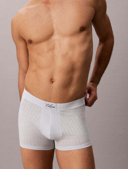 Calvin Klein Cotton Stretch Script Patch Trunk