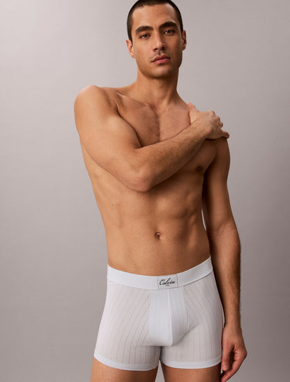 Calvin Klein Cotton Stretch Script Patch Trunk