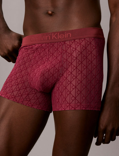 Calvin Klein CK Black Sheer Mesh Trunk