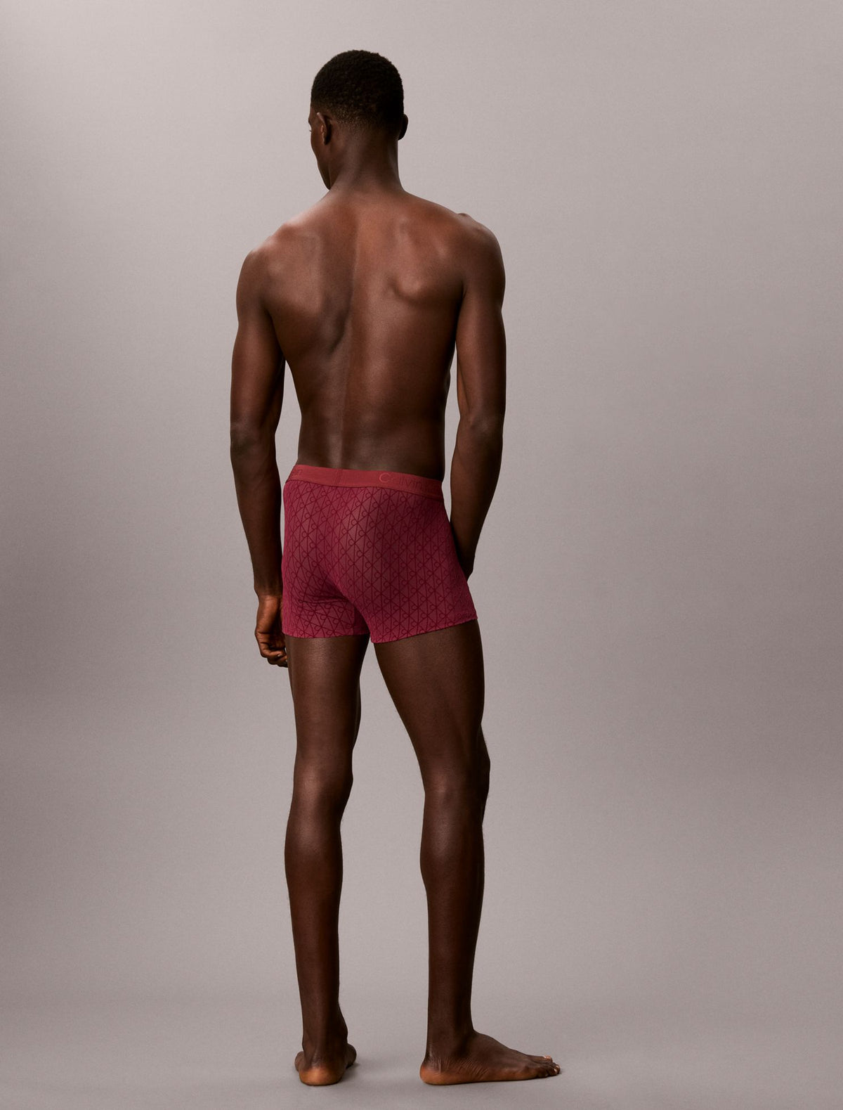Calvin Klein CK Black Sheer Mesh Trunk