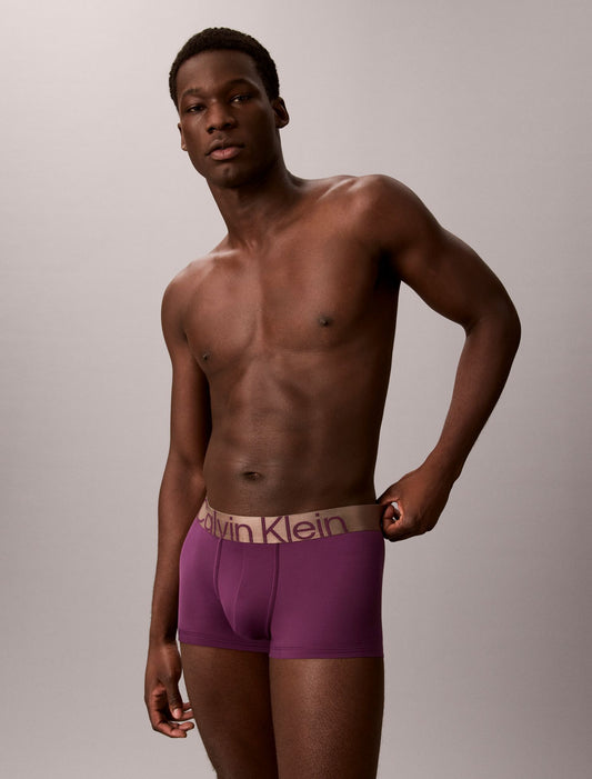 Calvin Klein Brushed Microfiber Stretch Bronze Low Rise Trunk