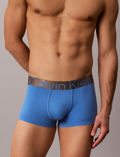 Calvin Klein Brushed Microfiber Stretch Bronze Low Rise Trunk