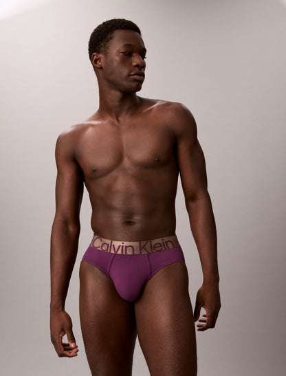 Calvin Klein Brushed Microfiber Stretch Bronze Hip Brief
