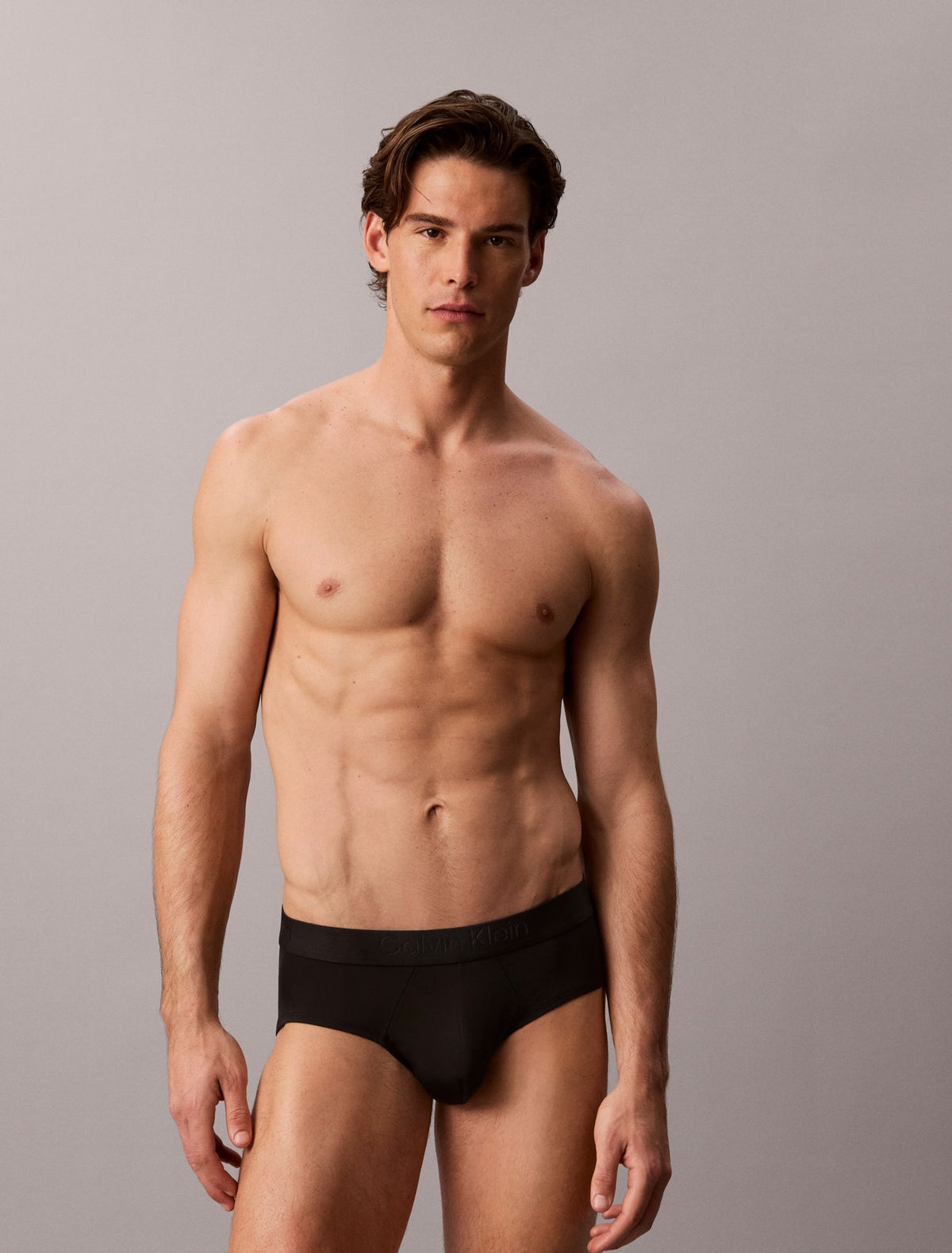 Calvin Klein CK Black Microfiber Stretch Hip Brief