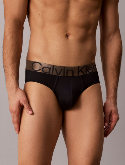 Calvin Klein Brushed Microfiber Stretch Bronze Hip Brief
