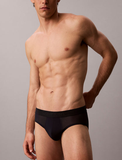 Calvin Klein CK Black Sheer Mesh Hip Brief