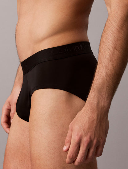 Calvin Klein CK Black Microfiber Stretch Hip Brief