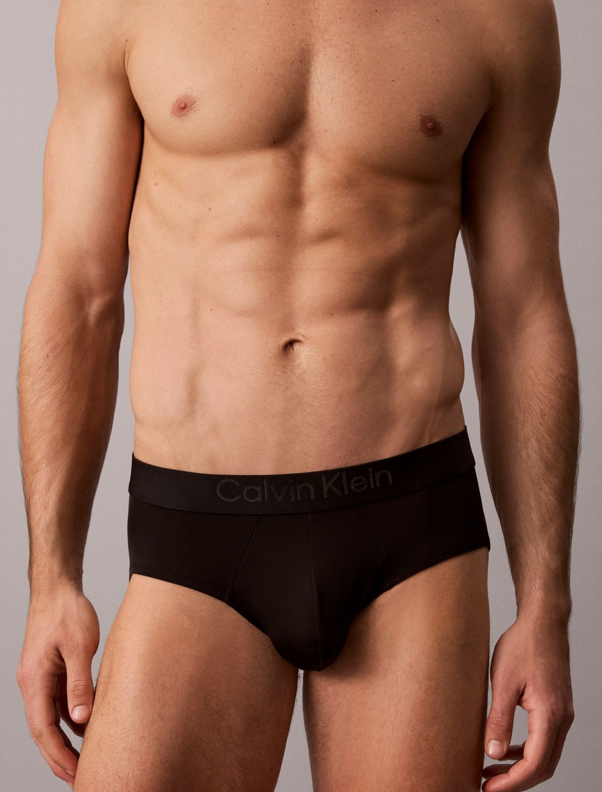 Calvin Klein CK Black Microfiber Stretch Hip Brief