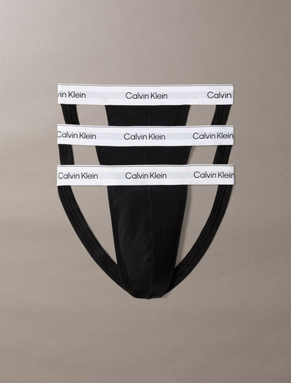 Calvin Klein Icon Cotton Stretch 3-Pack Jock Strap