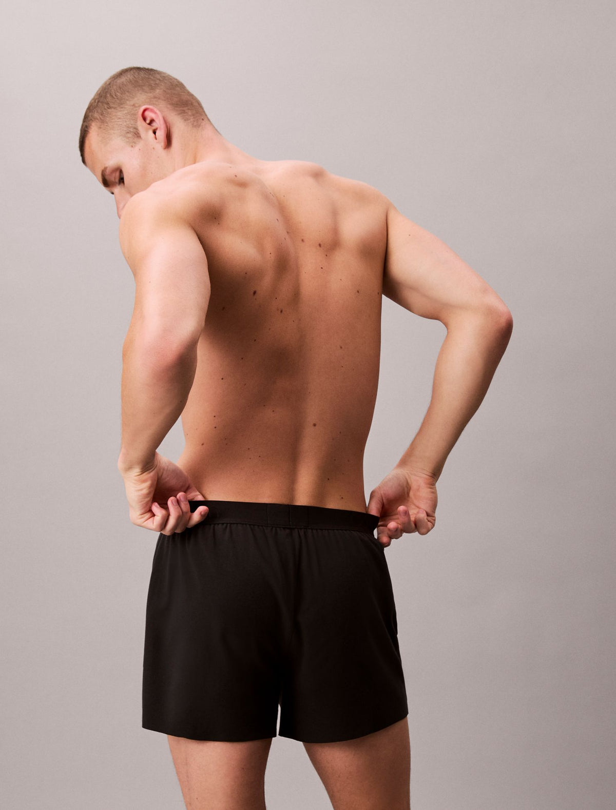 Calvin Klein CK Black Lounge Slim Knit Boxer