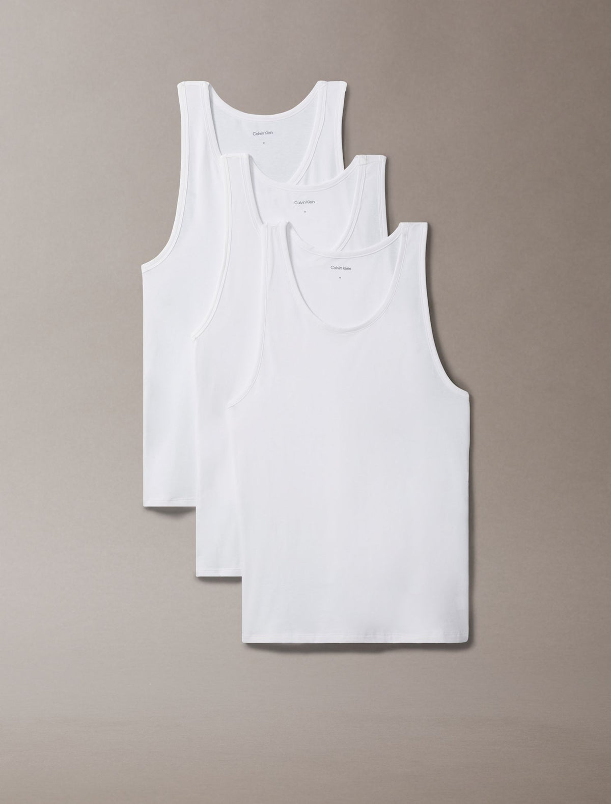 Calvin Klein Cotton Stretch Blend 3-Pack Tank Top