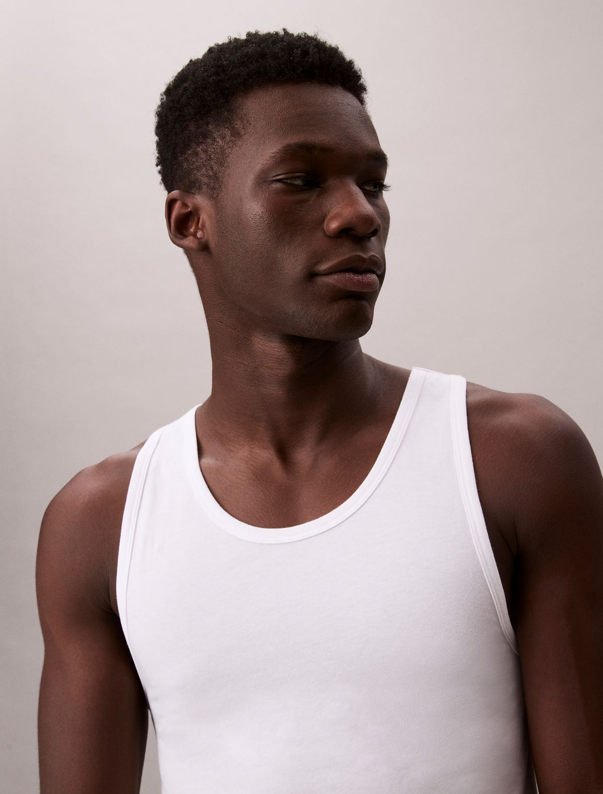 Calvin Klein Cotton Stretch Blend 3-Pack Tank Top