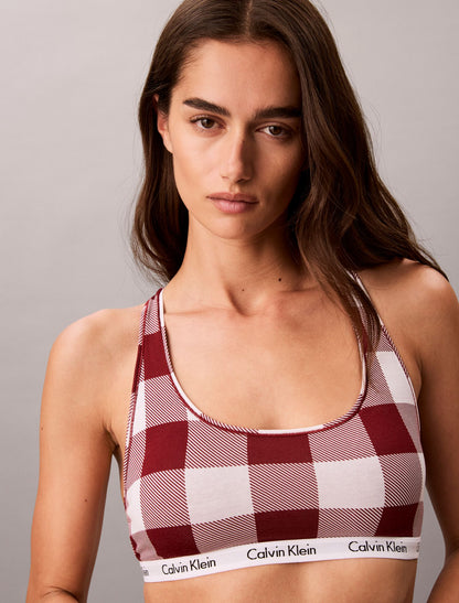 Calvin Klein Carousel Cotton Stretch Lightly Lined Bralette