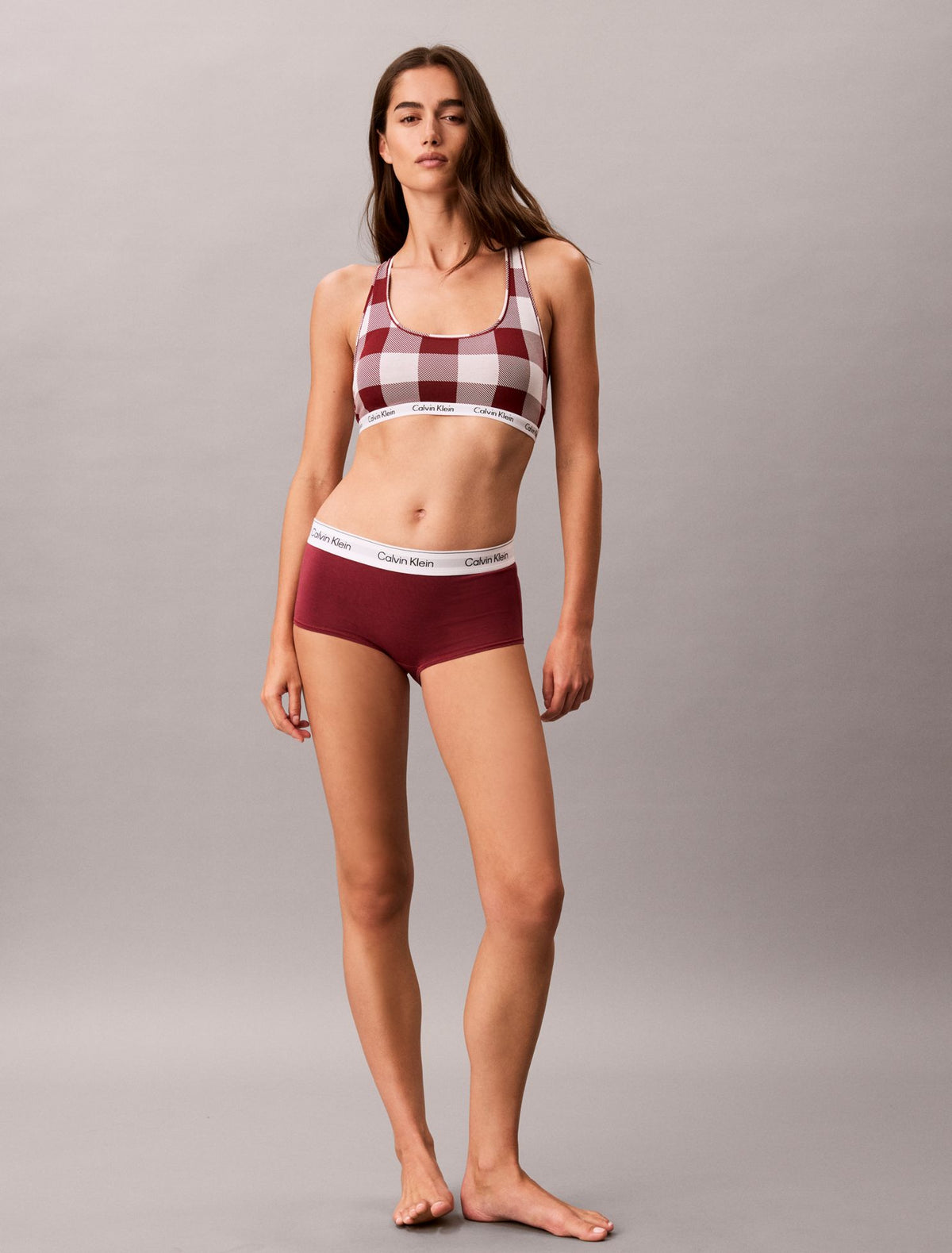 Calvin Klein Carousel Cotton Stretch Lightly Lined Bralette