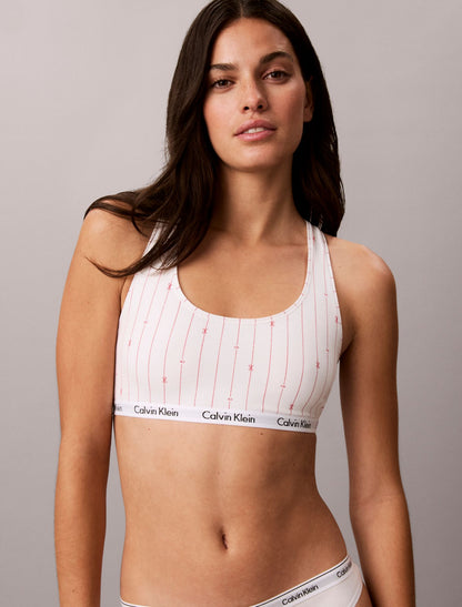 Calvin Klein Carousel Cotton Stretch Lightly Lined Bralette