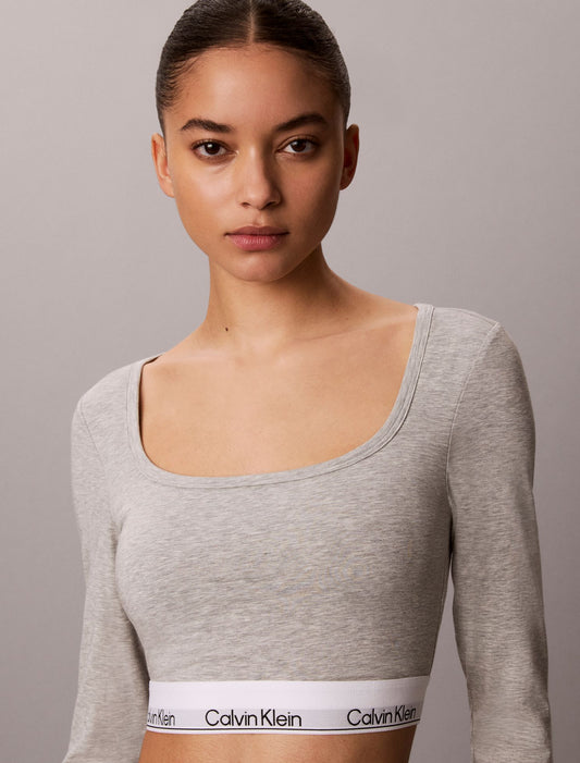 Calvin Klein Icon Cotton Modal Lightly Lined T-Shirt Bralette