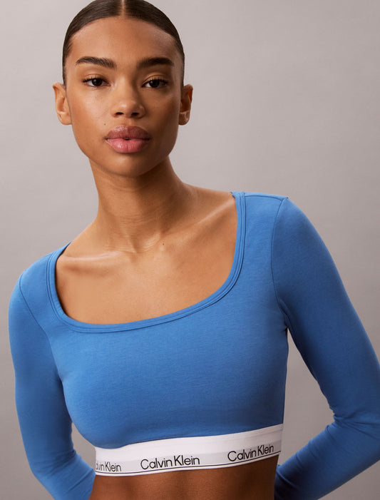 Calvin Klein Icon Cotton Modal Lightly Lined T-Shirt Bralette