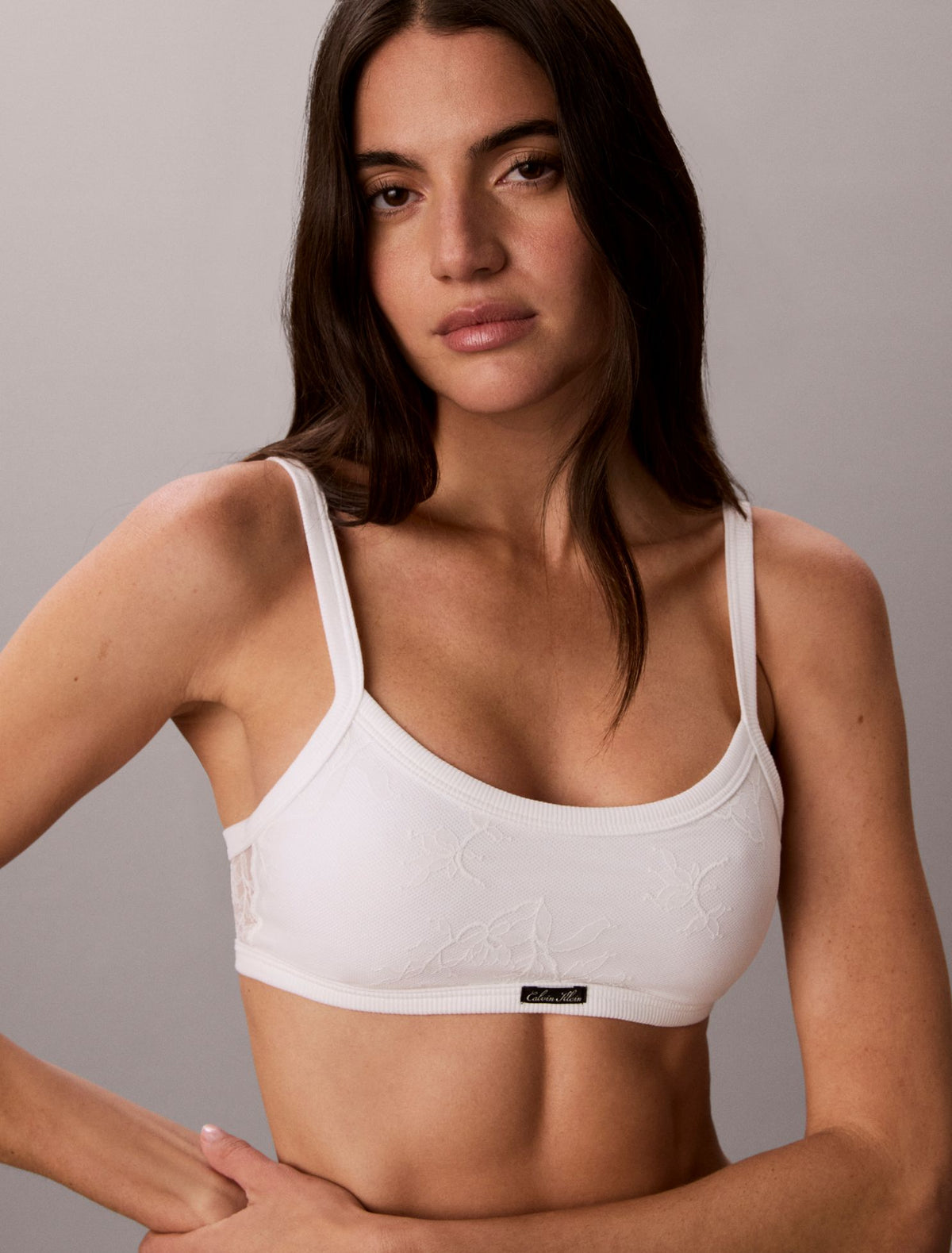 Calvin Klein Icon Stretch Lace Lightly Lined Bralette