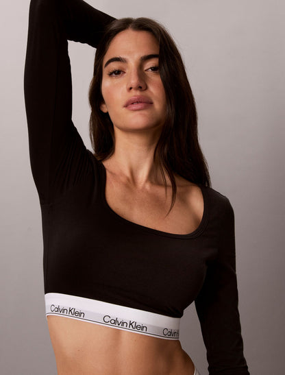 Calvin Klein Icon Cotton Modal Lightly Lined T-Shirt Bralette