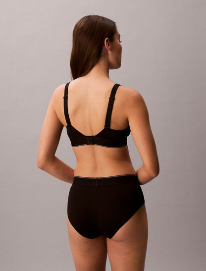 Calvin Klein Graphic Monogram Microfiber Stretch Lightly Lined Bralette