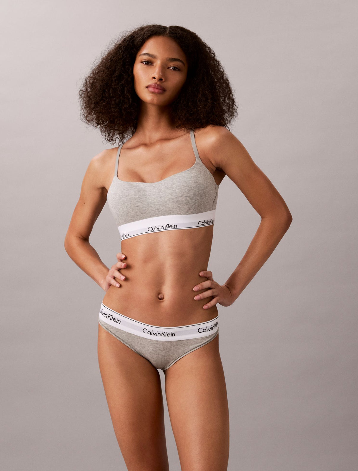 Calvin Klein Icon Cotton Modal Smooth Edge Lightly Lined Bralette
