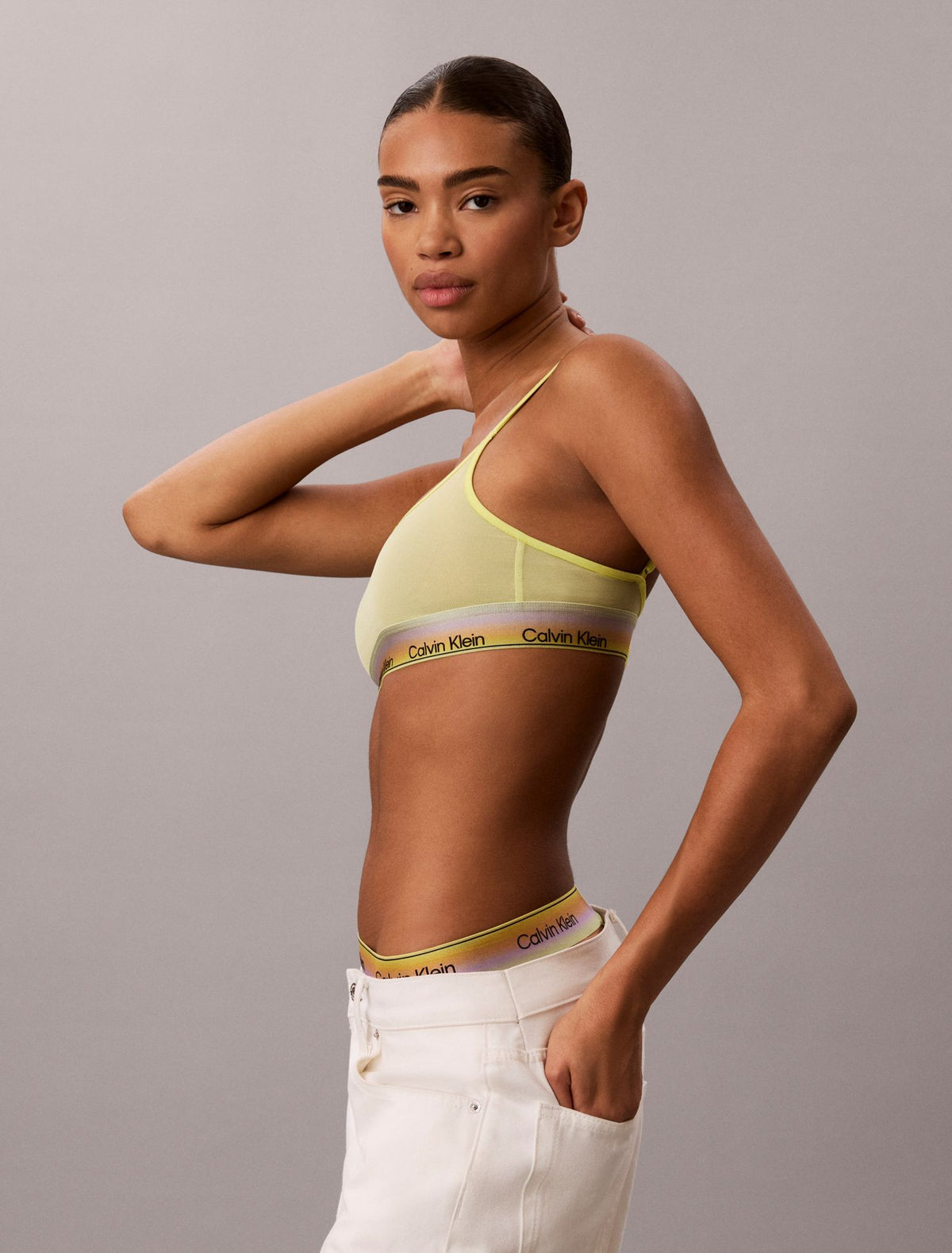 Calvin Klein Icon Mesh Pride Unlined Bralette