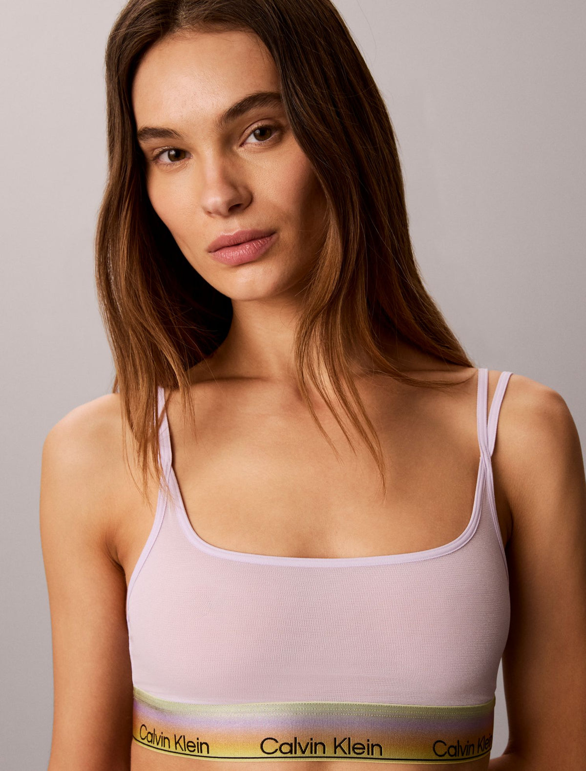 Calvin Klein Icon Mesh Pride Unlined Bralette