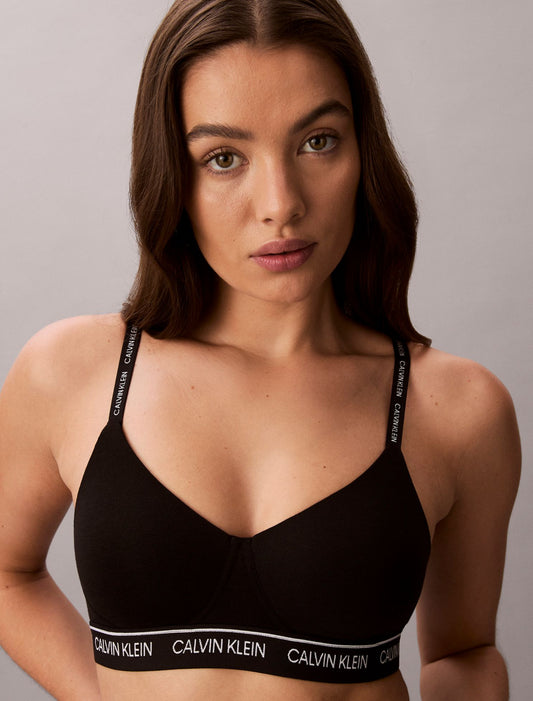 Calvin Klein Archive Logo Lightly Lined Wirefree Bralette