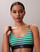 Stripe Mardi Gras Green
