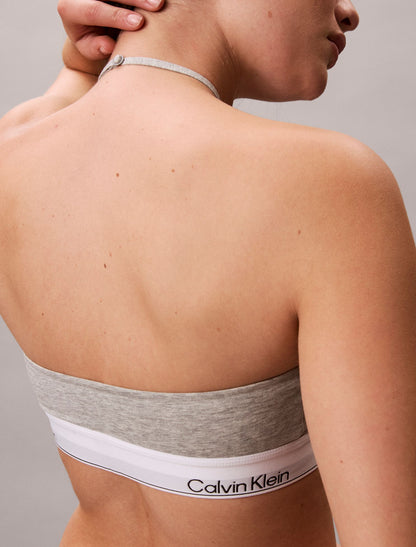 Calvin Klein Icon Cotton Modal Unlined Halter Bralette