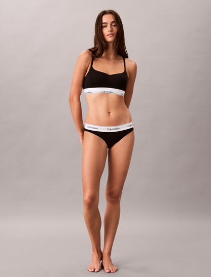 Calvin Klein Icon Cotton Modal Smooth Edge Lightly Lined Bralette